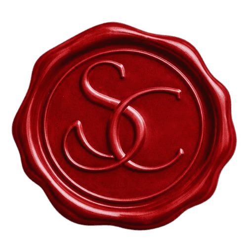 Strategist's Cut Wax Seal Logo